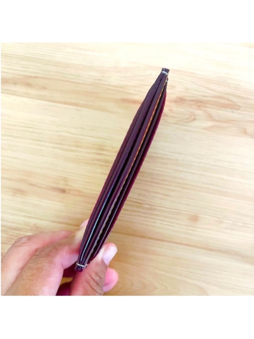 Coach Holiday Essential Card Case In Signature Canvas With Train # CY305 - Picture 4 of 4